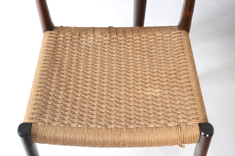 Danish Modern Table and Six Chairs