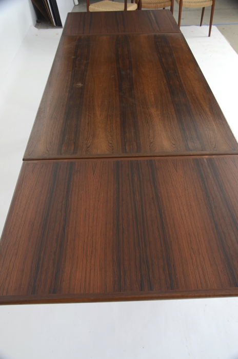 Danish Modern Table and Six Chairs