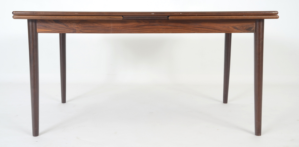 Danish Modern Table and Six Chairs