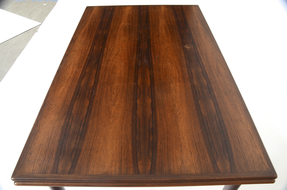 Danish Modern Table and Six Chairs