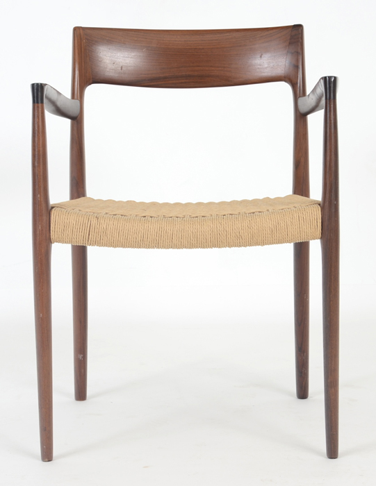 Danish Modern Table and Six Chairs