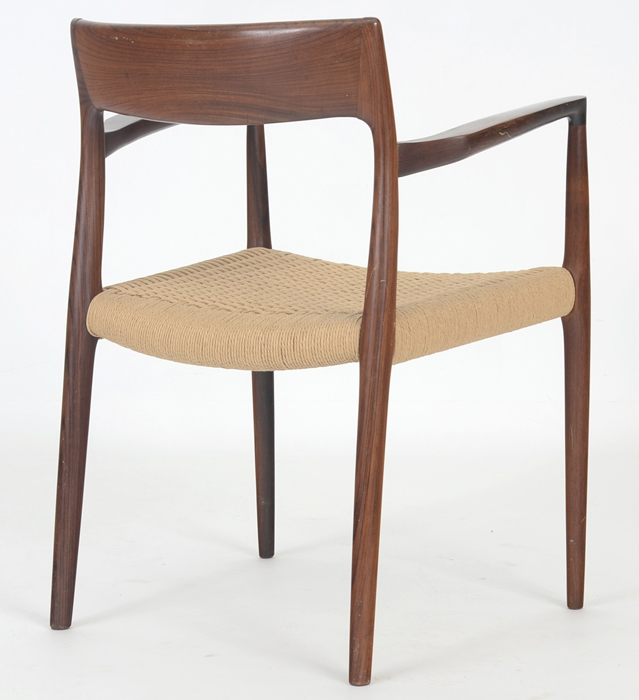 Danish Modern Table and Six Chairs