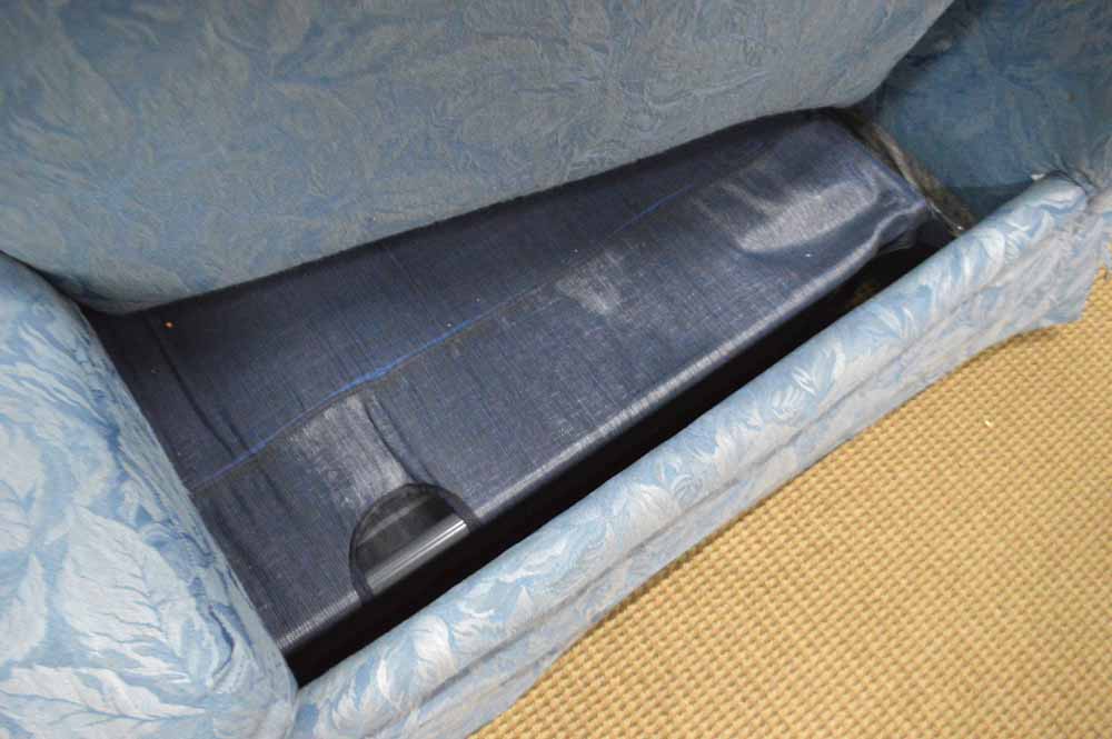 Blue Rowe Sofa Bed