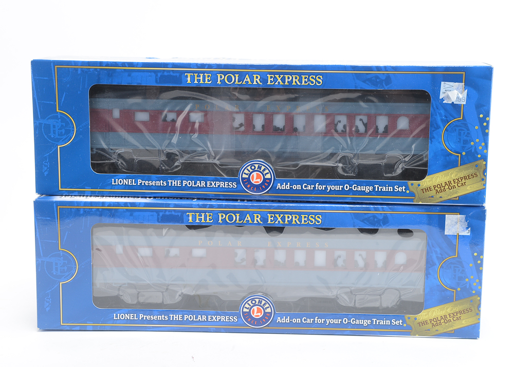 Lionel Polar Express Diner Cars