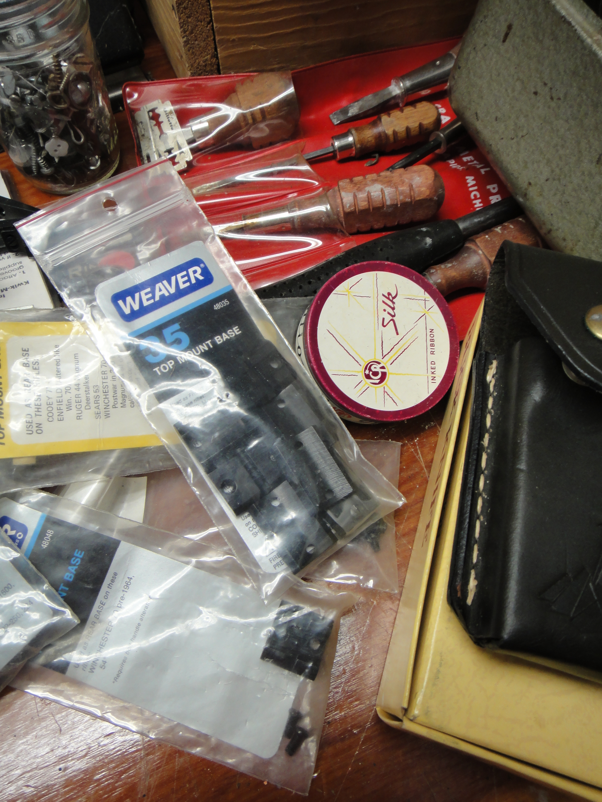 Redding Scale, Justrite Light, Sight Mounts, Tools & More