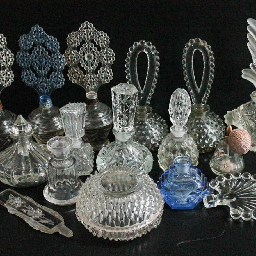 Glass Perfume Bottle Collection