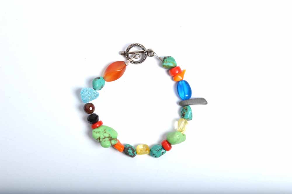 Colorful Collection of Glass Beaded Jewelry
