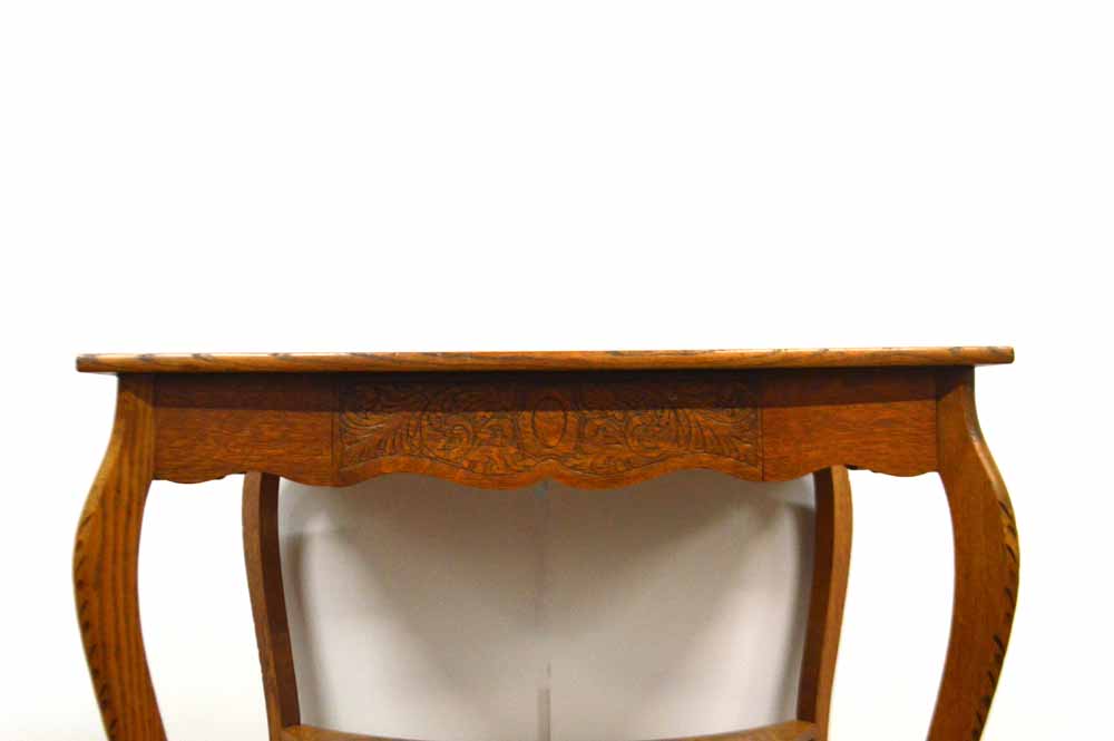 Antique Larkin Oak Library Table