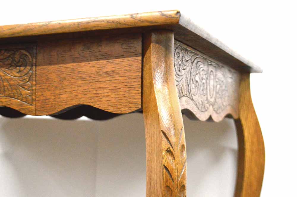 Antique Larkin Oak Library Table