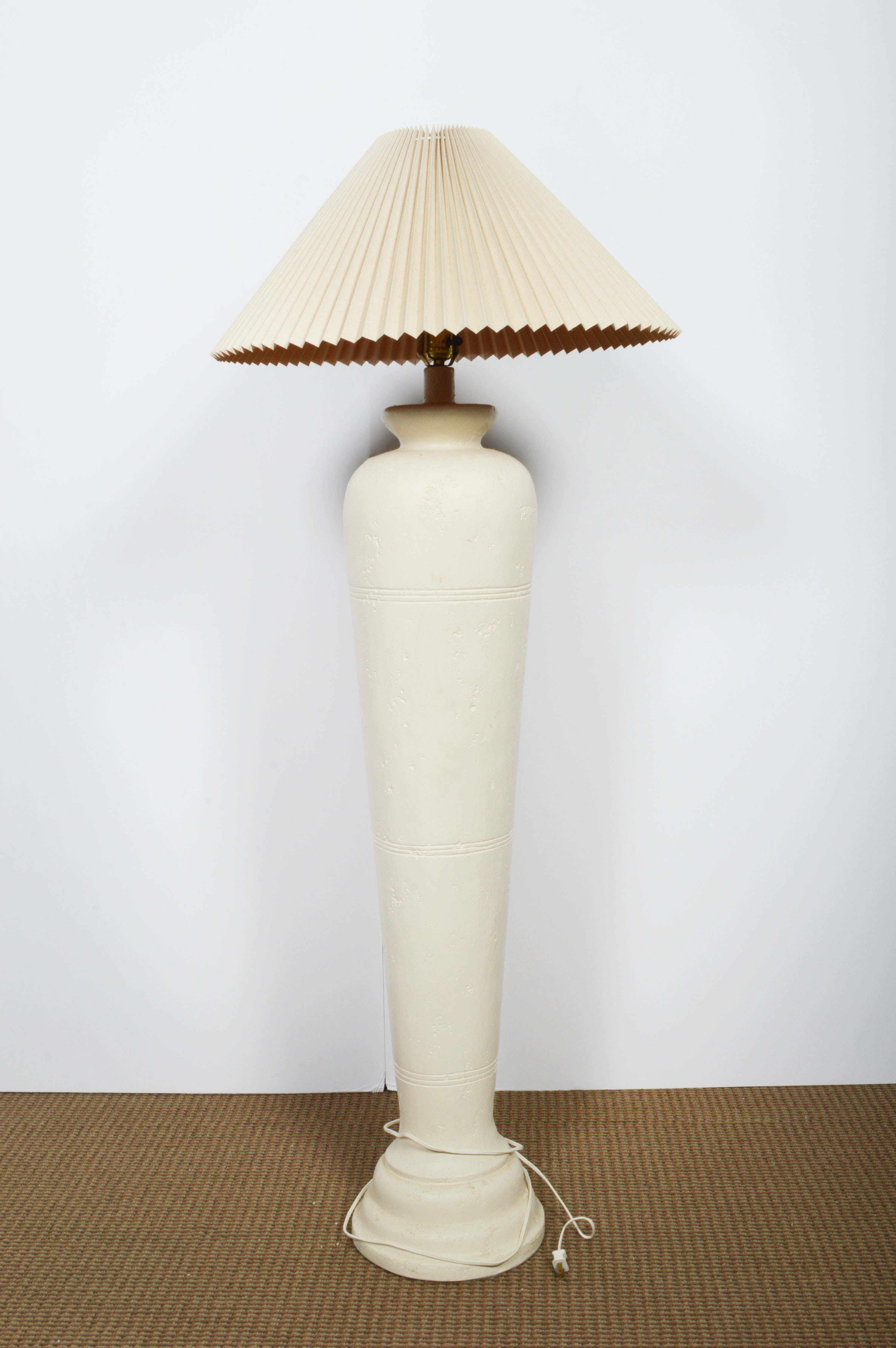 White Ceramic Floor Lamp