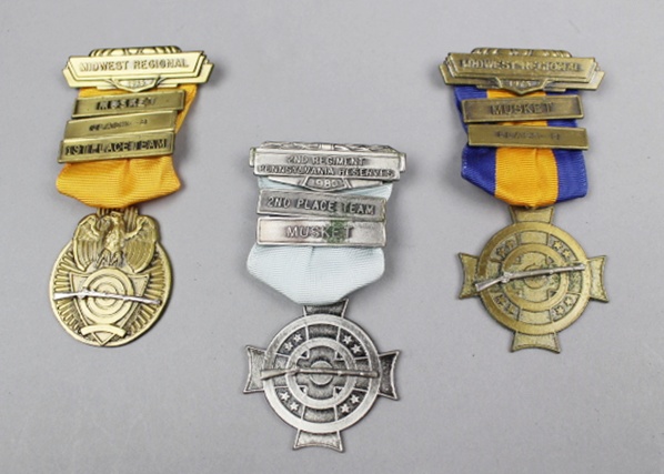 Vintage Musket Competition Medal