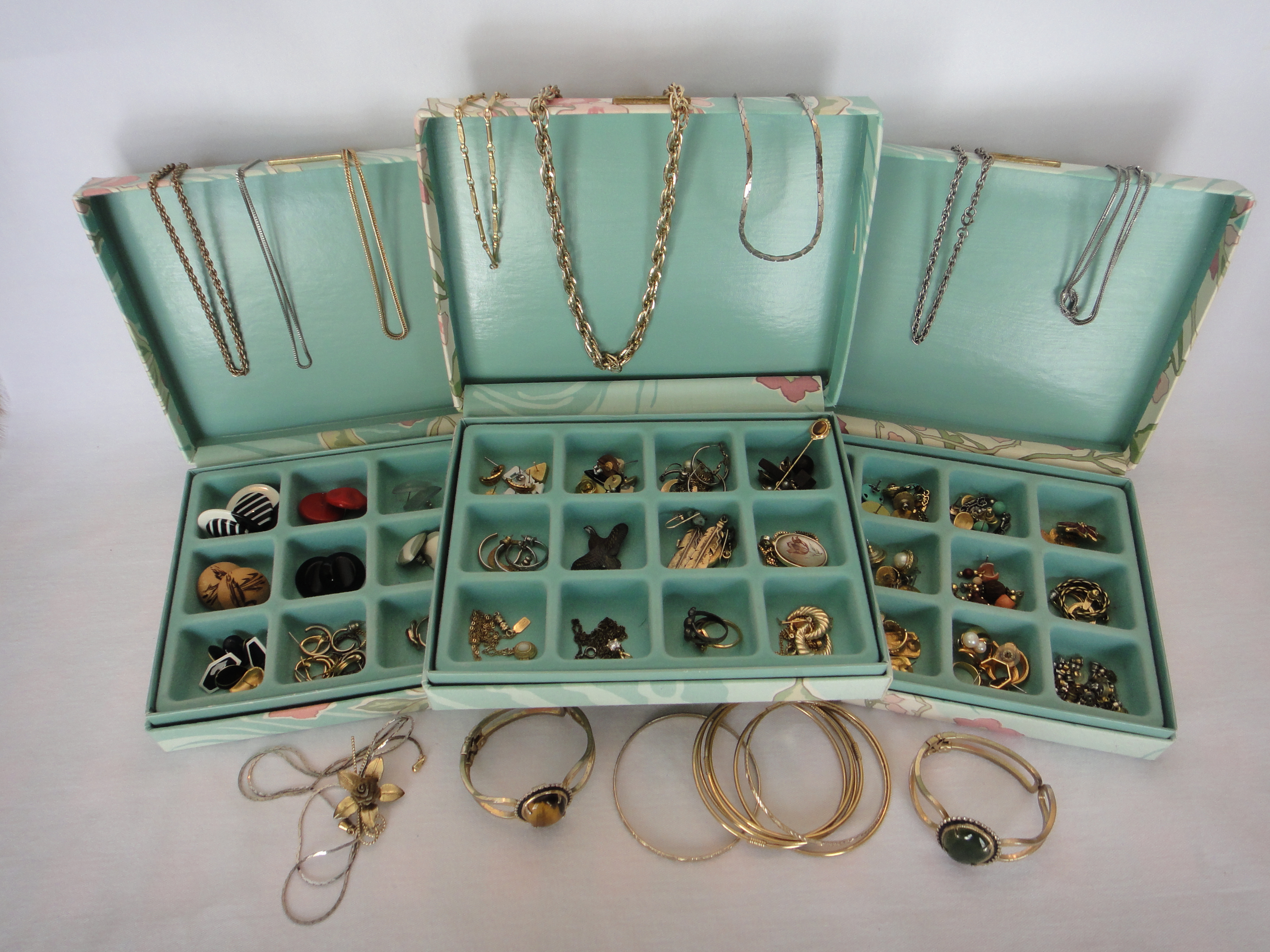 Earrings, Necklaces, Pins, Brooches & More