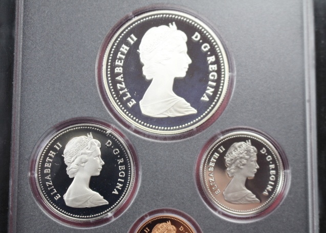 1981 Canadian Prestige Seven Coin Proof Set in Case