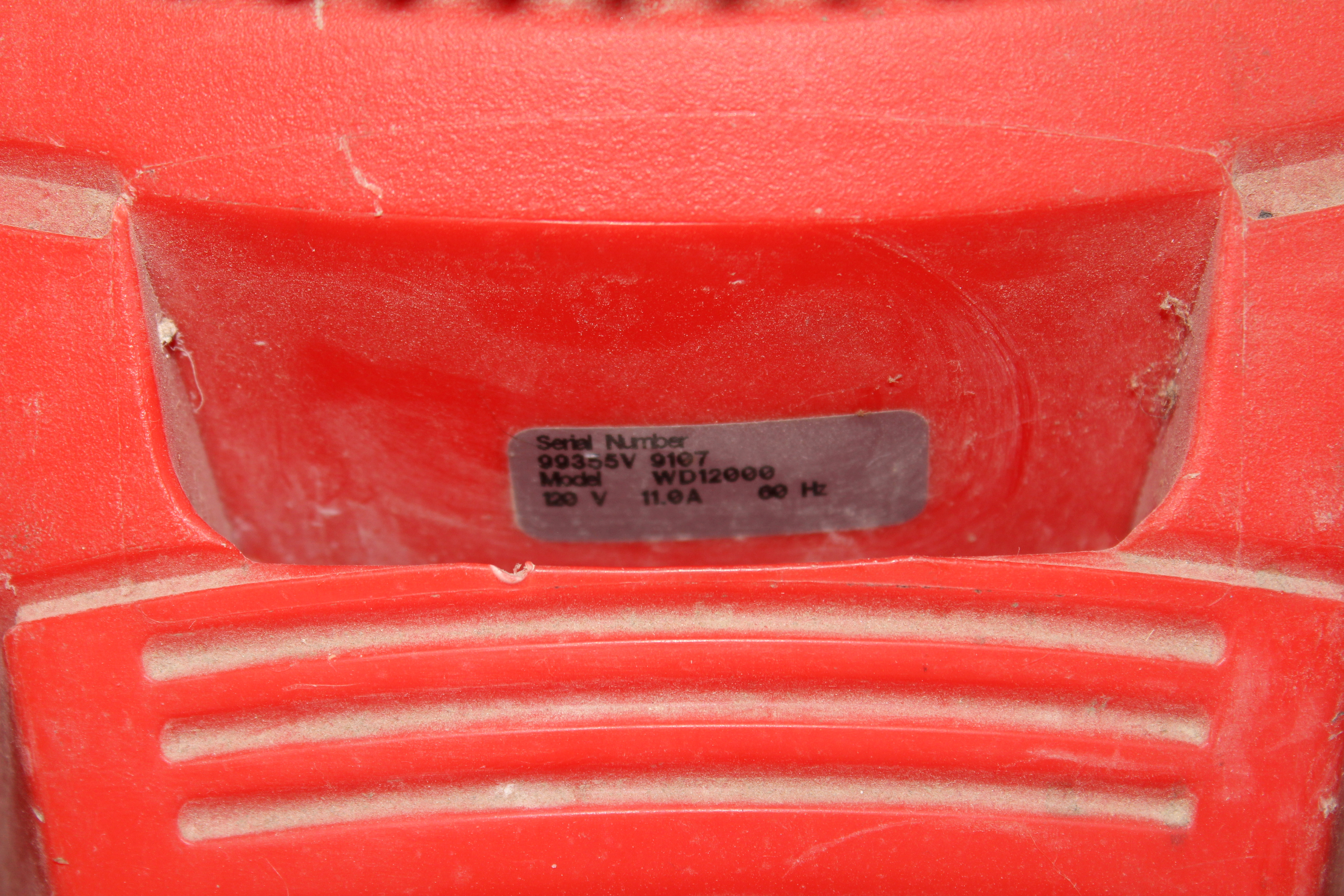 Ridgid Wet/Dry Vacuum Model WD1200