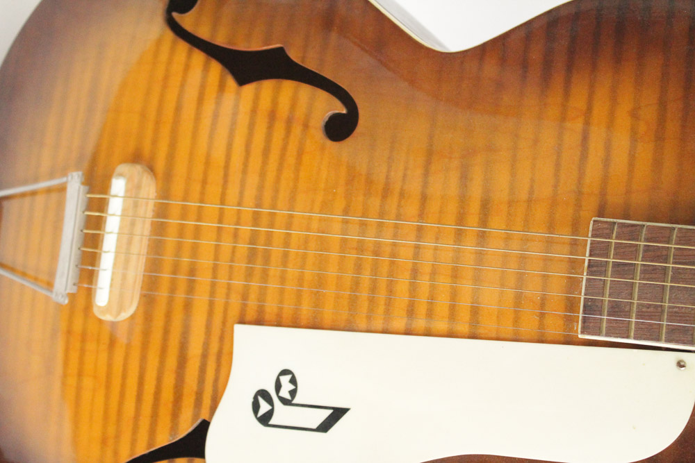 Vintage Truetone Kay Harmony Archtop Acoustic Guitar