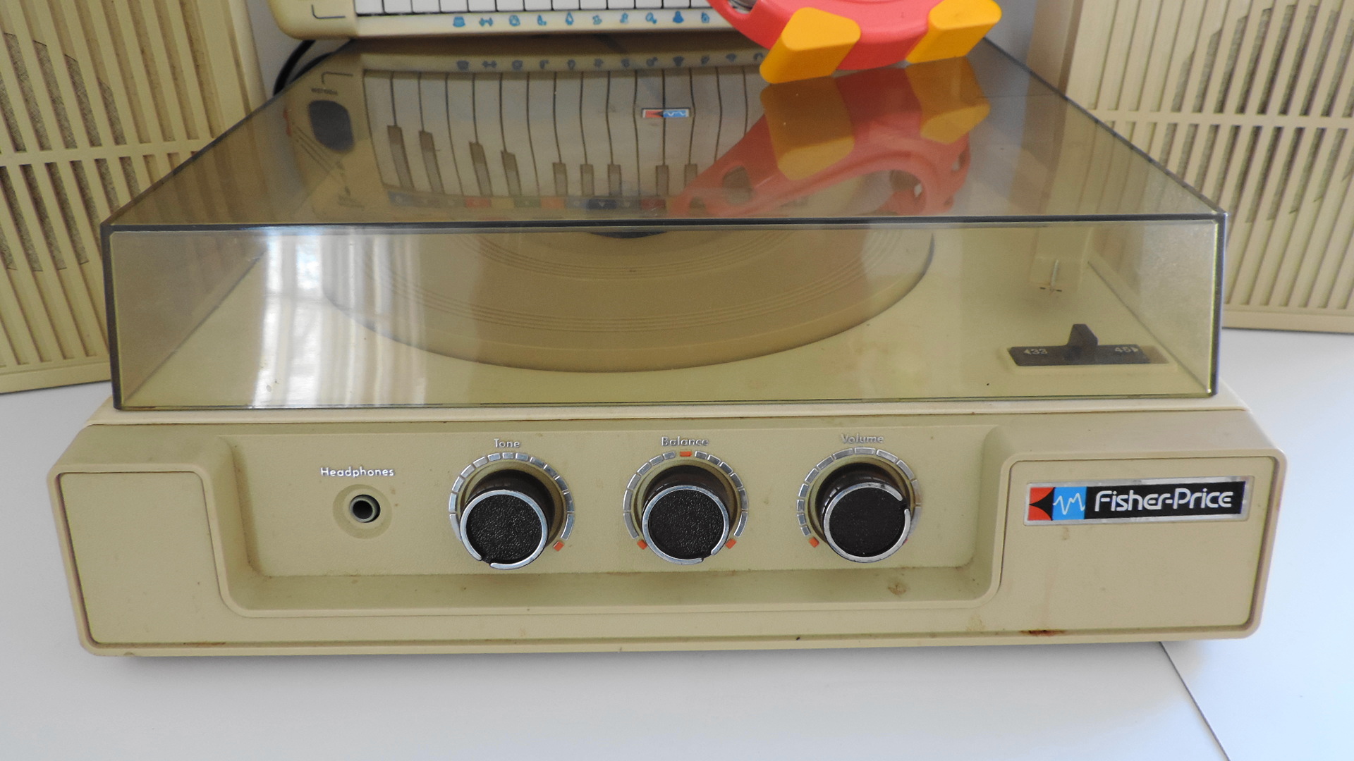 Fisher-Price Turntable, Playskool Keyboard and Tambourine