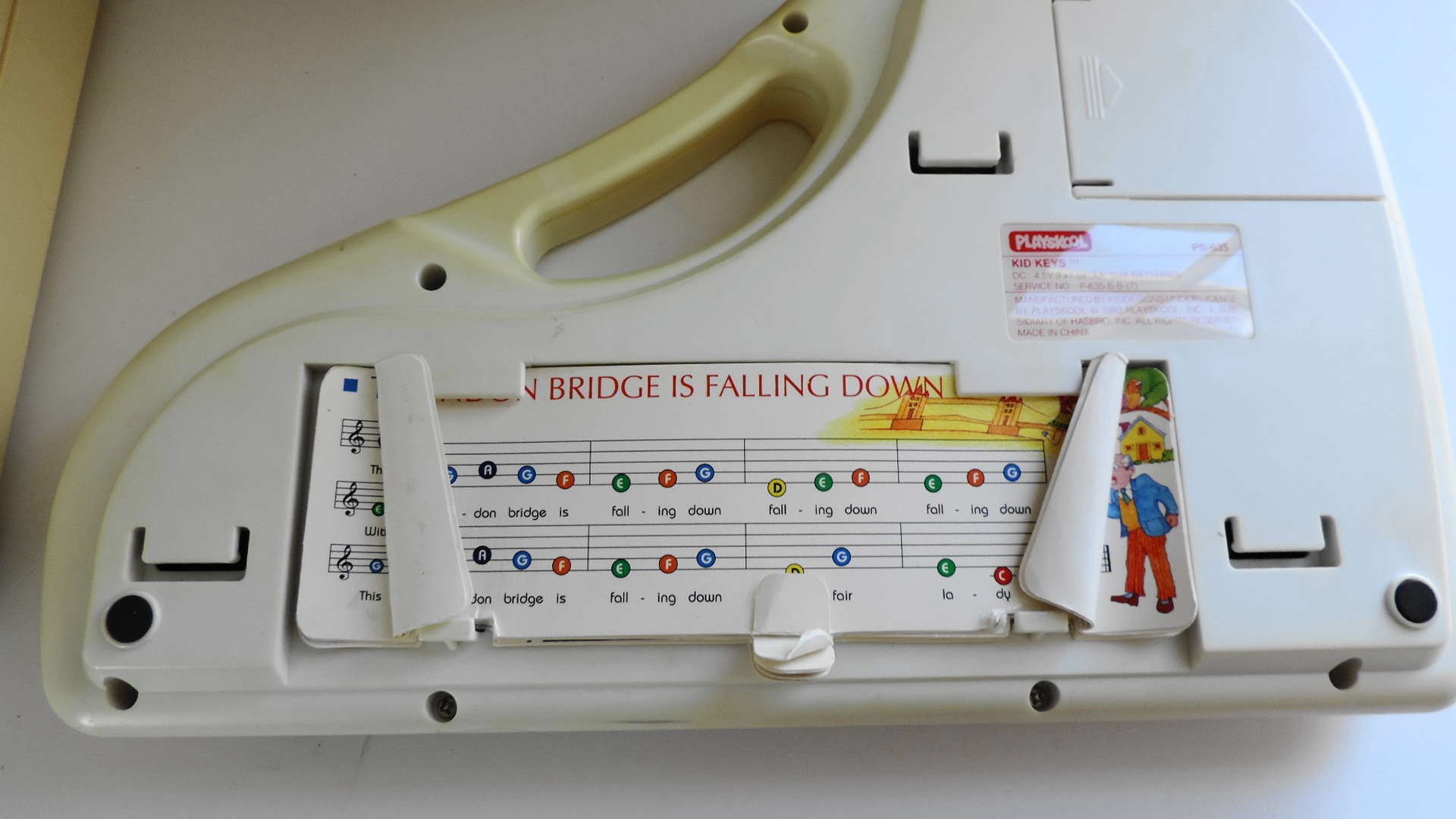 Fisher-Price Turntable, Playskool Keyboard and Tambourine