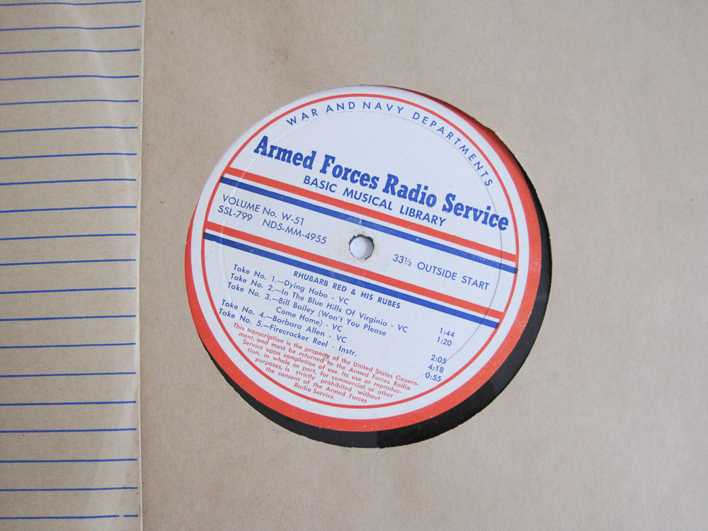 Set of Four World War II Records