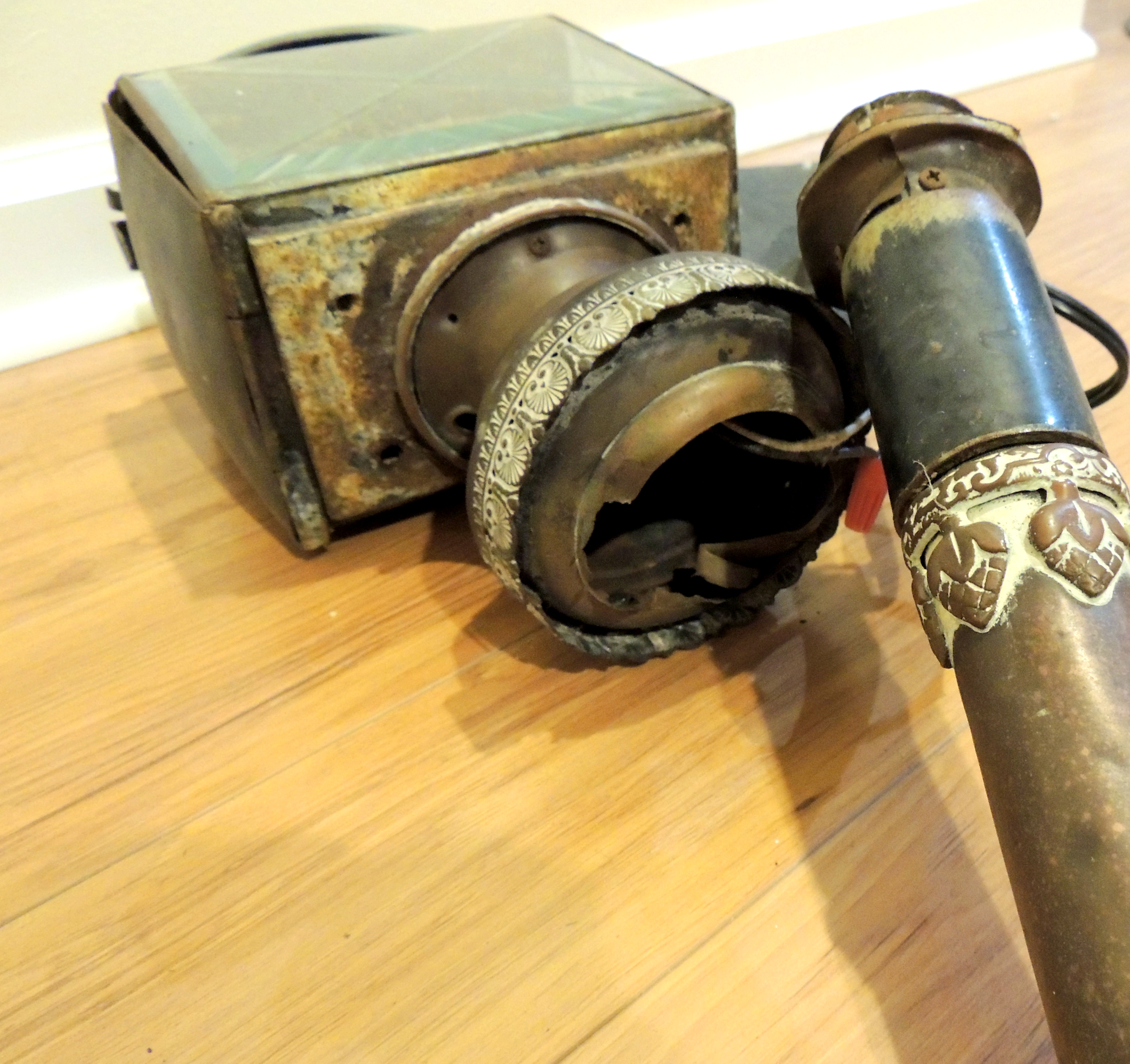 Pair of Reproduction Antique Fixtures