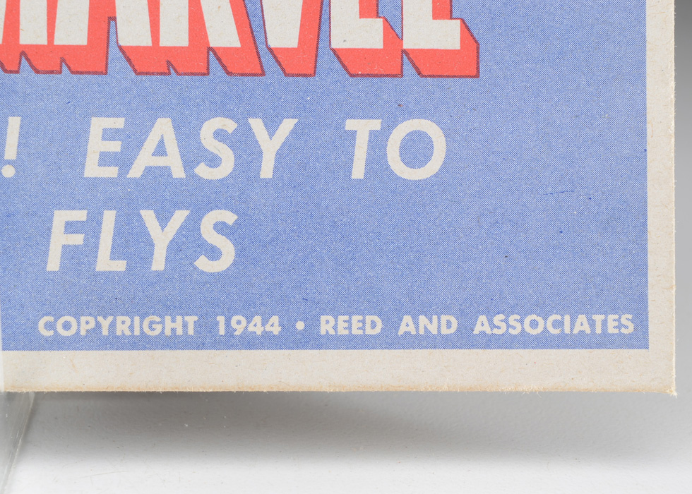 Vintage 1944 Flying Captain Marvel Paperdoll