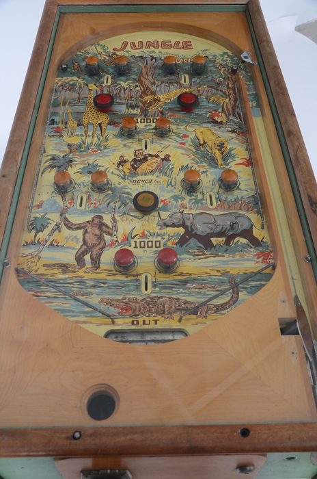 1938 Genco "Jungle" Electro-Mechanical Pinball Game