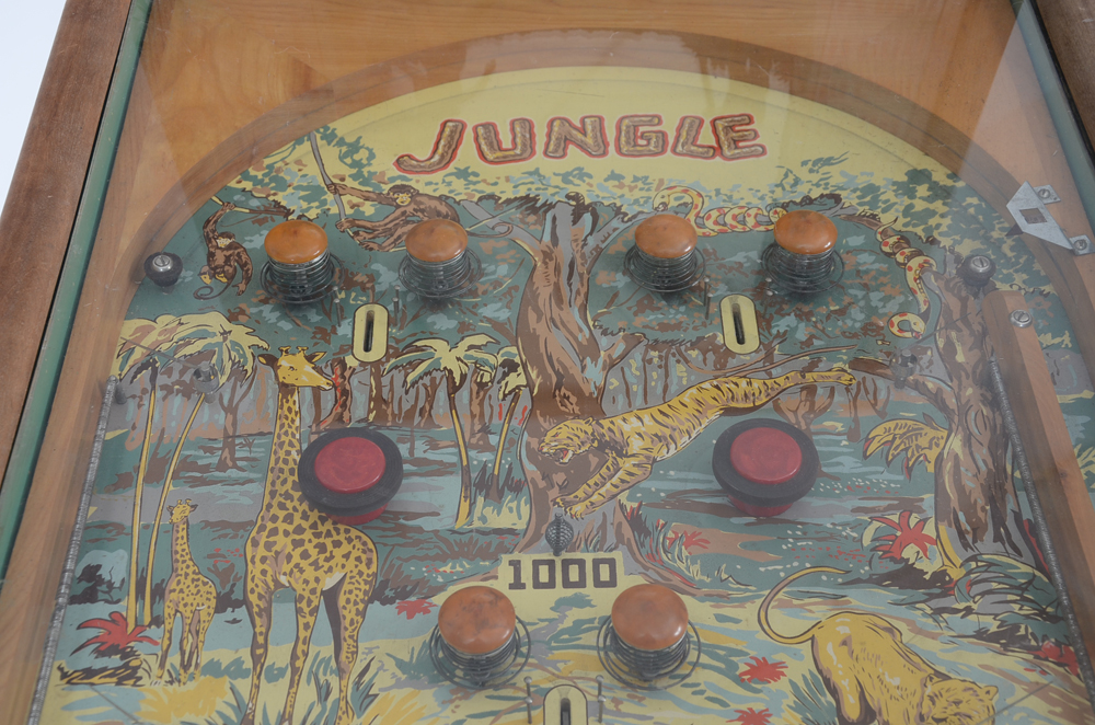 1938 Genco "Jungle" Electro-Mechanical Pinball Game