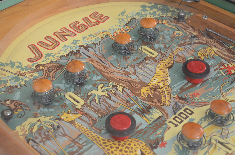 1938 Genco "Jungle" Electro-Mechanical Pinball Game
