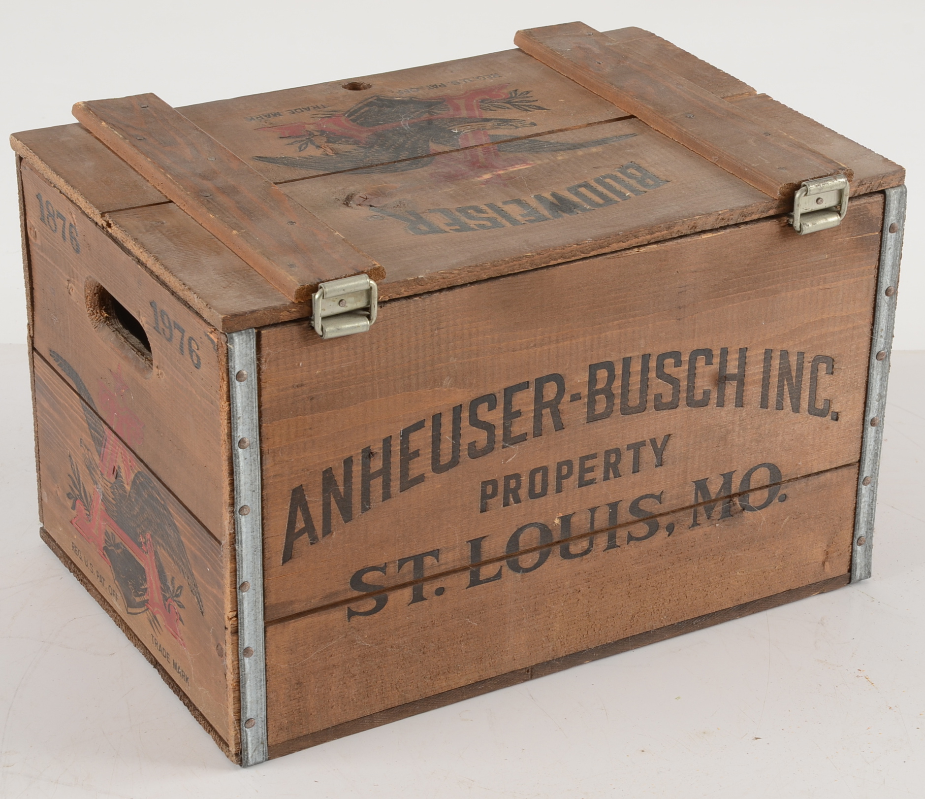 Pair of Vintage Beer Crates