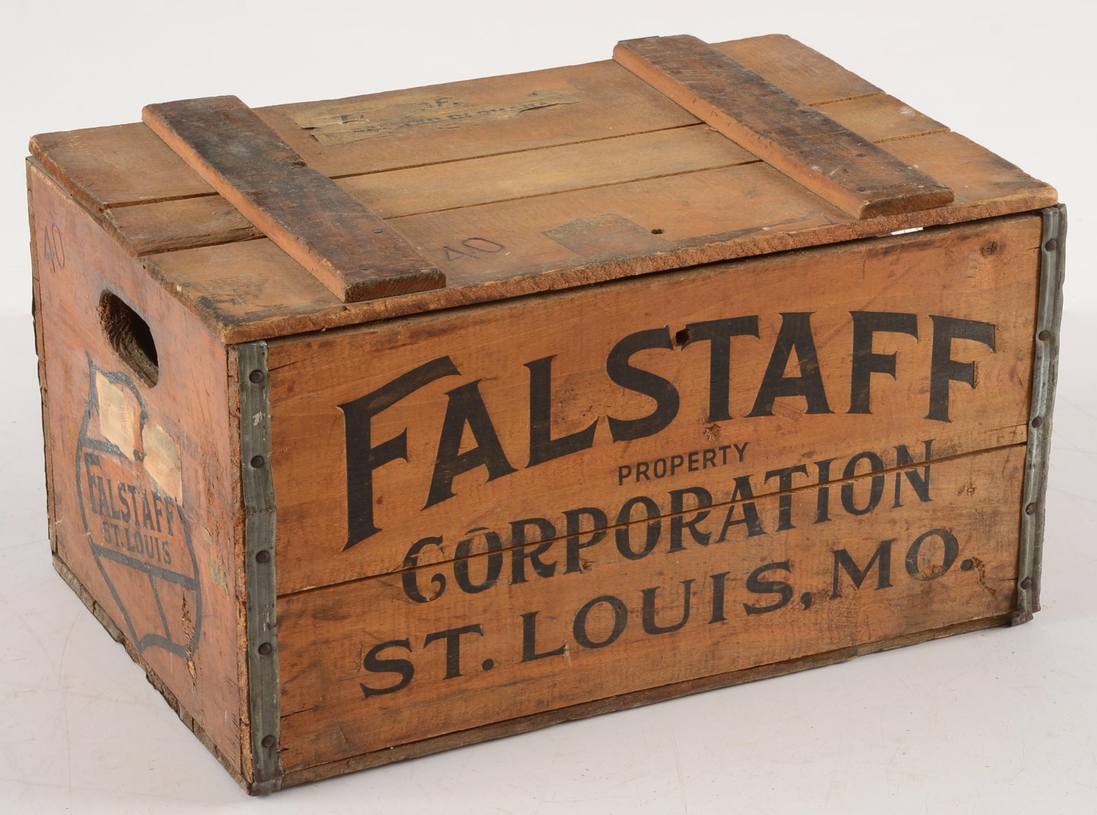 Pair of Vintage Beer Crates