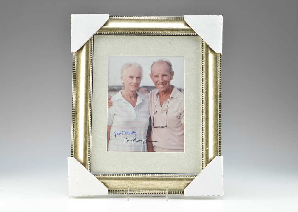 Autographed Photograph of Jessica Tandy and Hume Cronyn