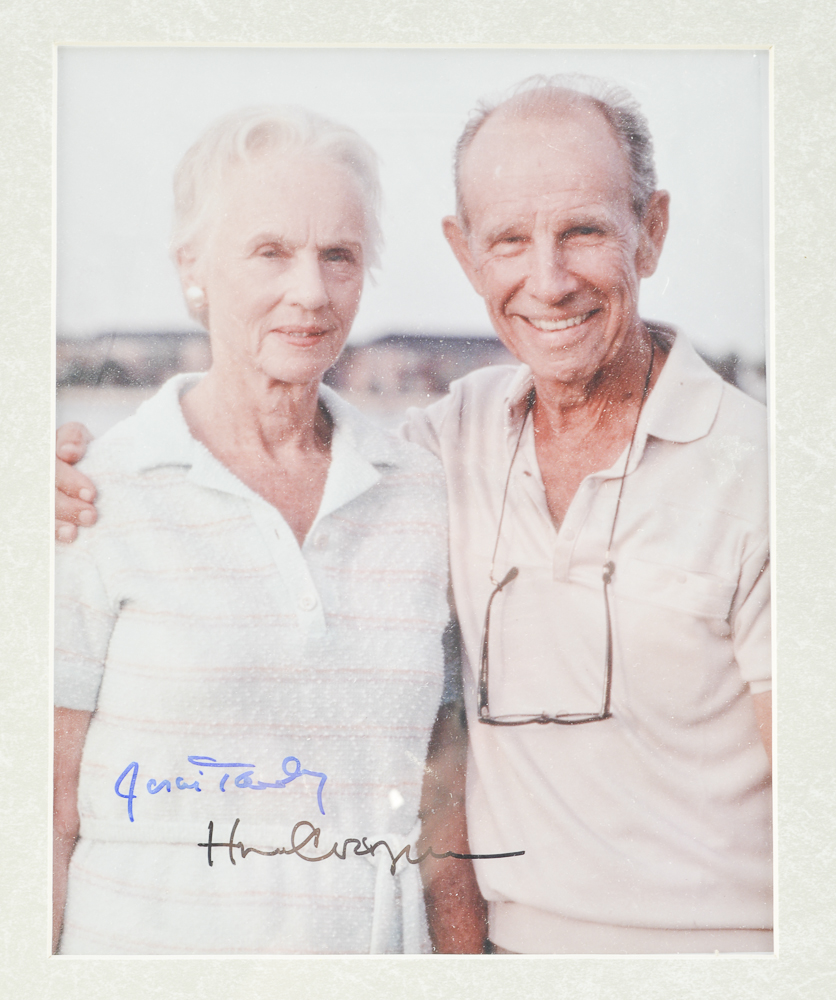 Autographed Photograph of Jessica Tandy and Hume Cronyn