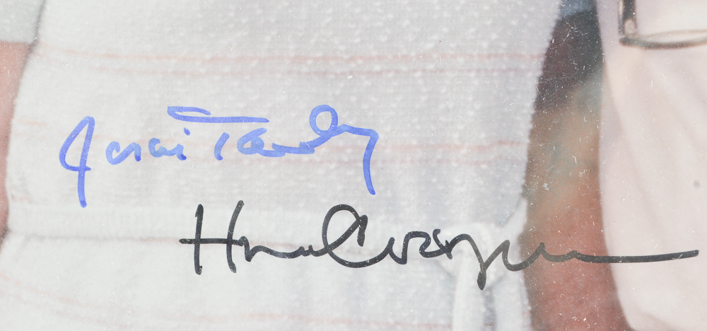 Autographed Photograph of Jessica Tandy and Hume Cronyn