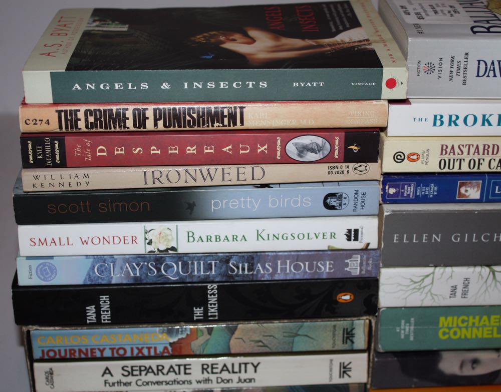 Collection of Modern Paperbacks