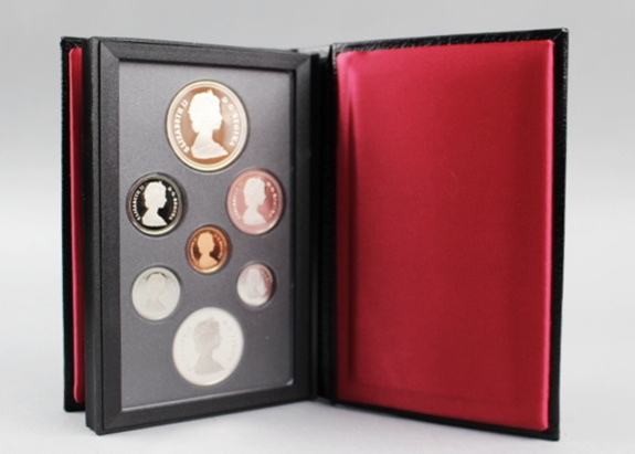 1987 Canadian Prestige Seven Coin Proof Set in Case