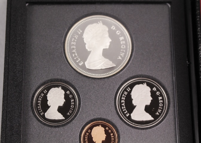 1987 Canadian Prestige Seven Coin Proof Set in Case