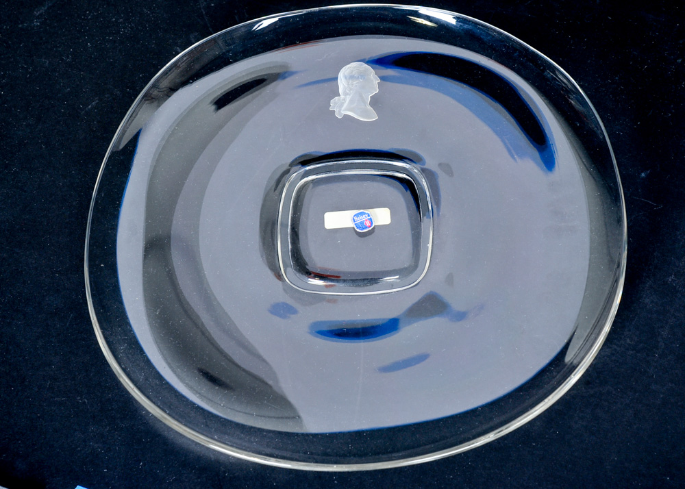 Heisey President Washington Platters