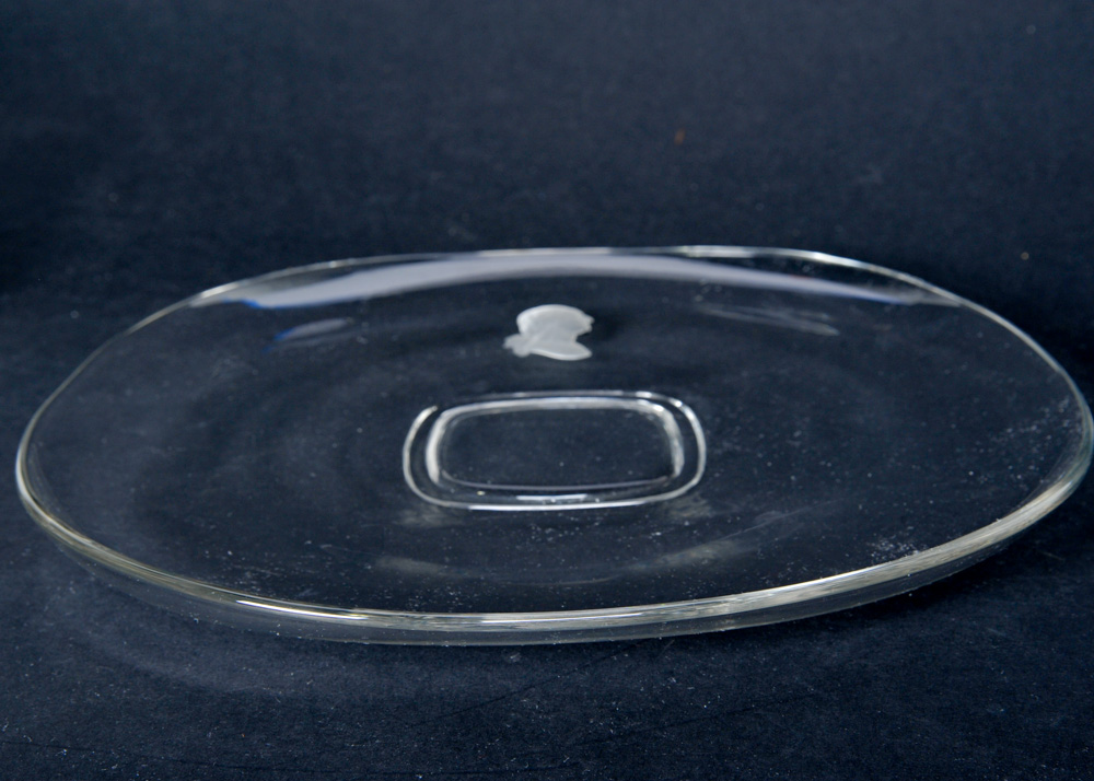 Heisey President Washington Platters