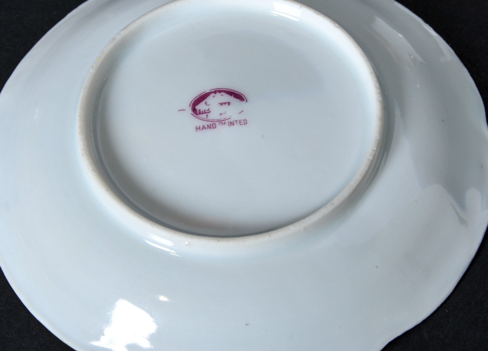 The Yamato Nippon China Coffee Pot with Cups and Saucers