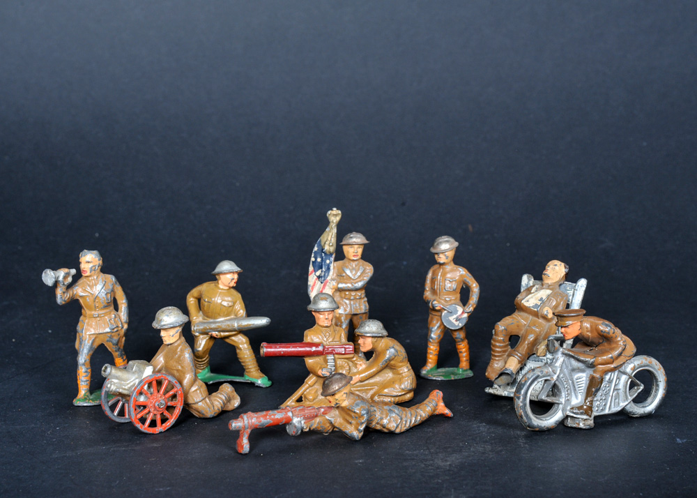 World War One Painted Lead Toy Soldiers