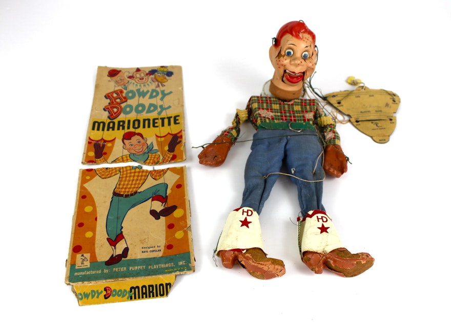 1950s Howdy Doody Marionette