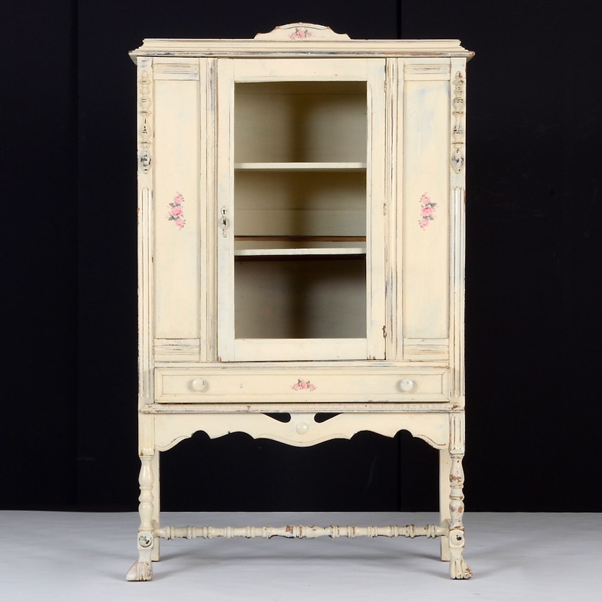 Painted China Cabinet