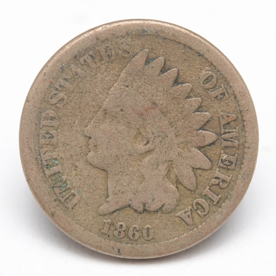 An 1860 Indian Head Penny
