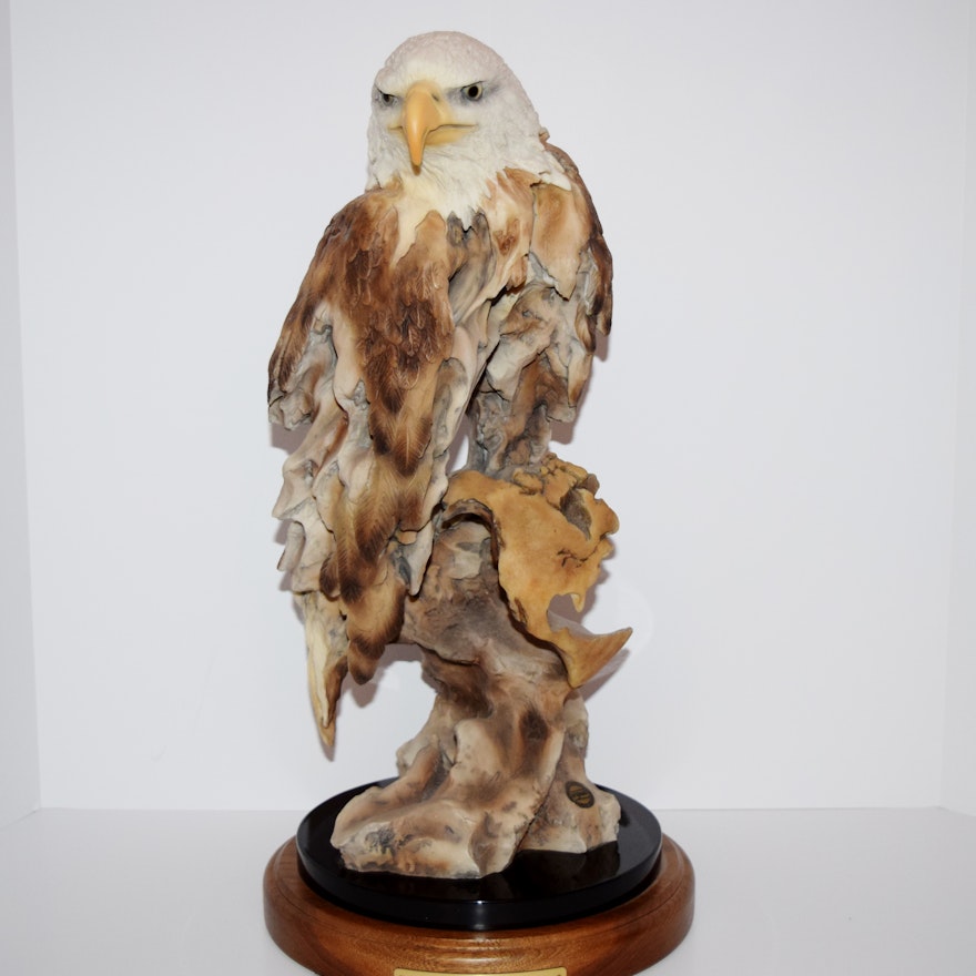 Limited Edition Sculpture "Eagles Domain" by Randall Reading