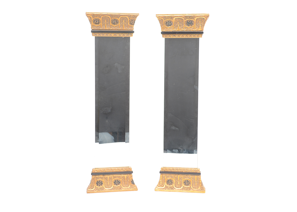 Decorative Column Shaped Wall Mirrors