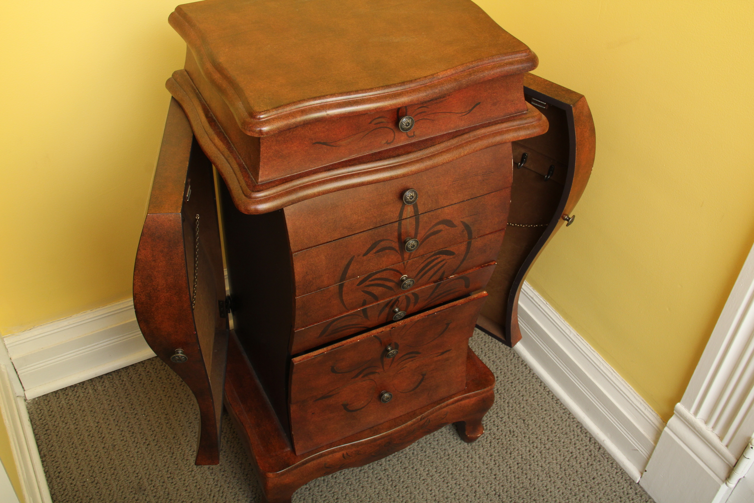 Bombe Jewelry Armoire