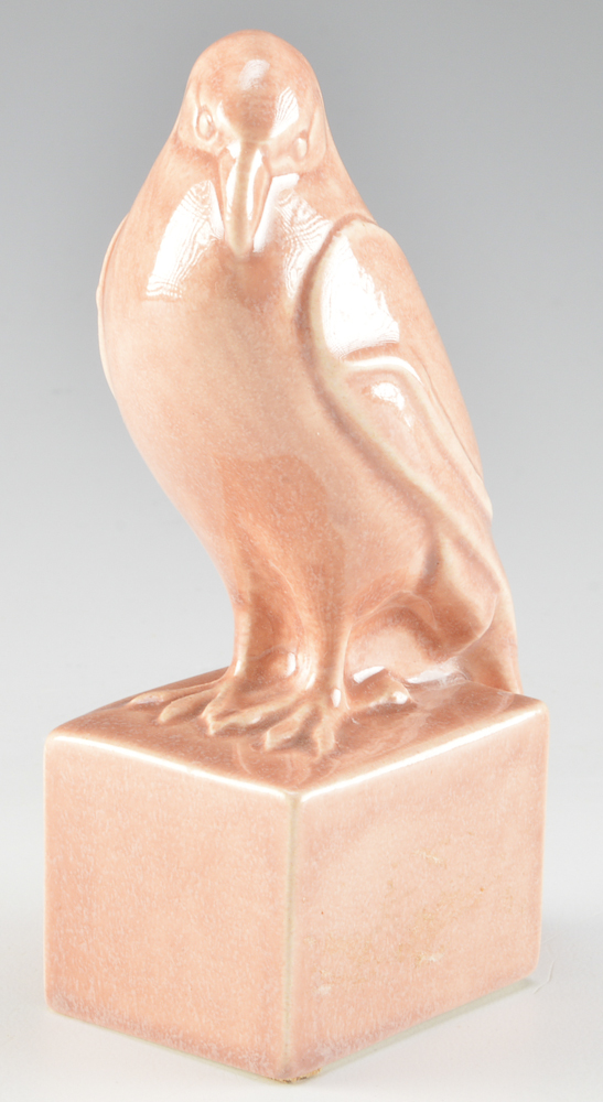 1988 Rookwood Pottery Rook Paperweight