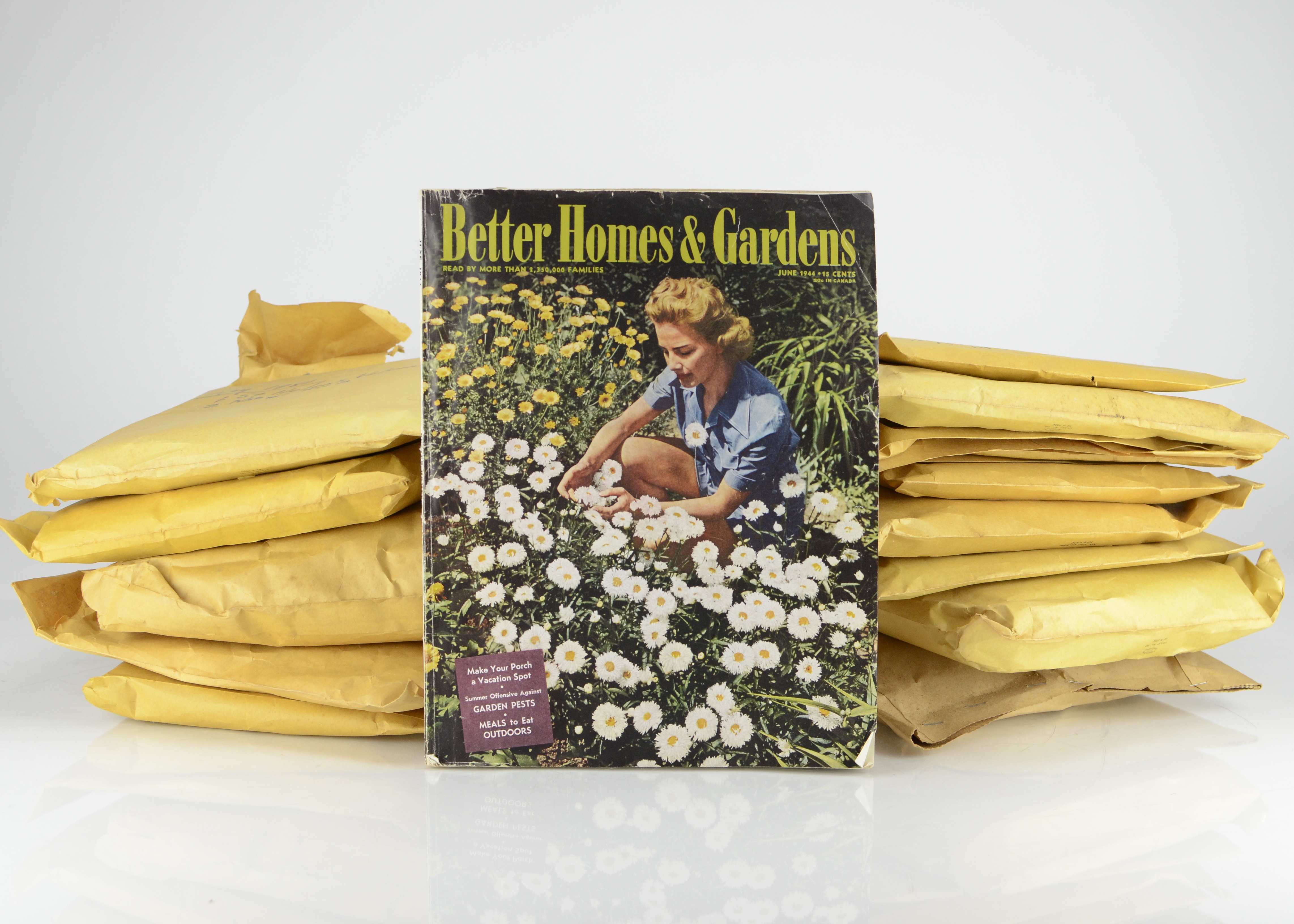 Better Homes and Gardens June 1944 and Newspapers circa 1980s