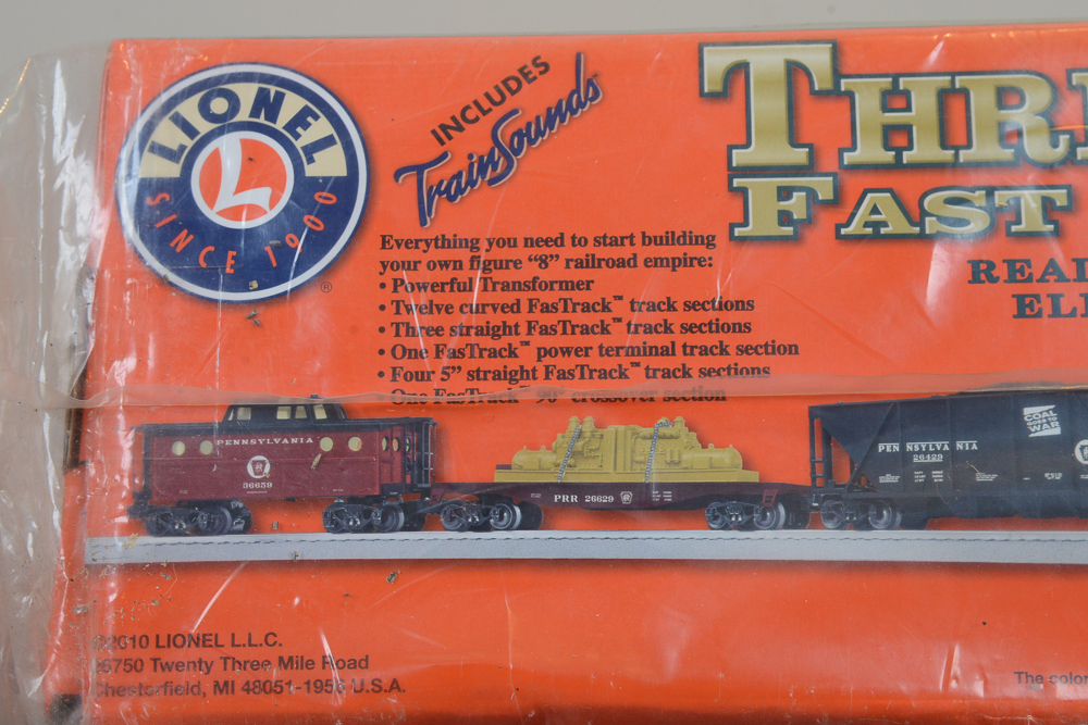 Lionel "Three Rivers Fast Freight" Model Train Set