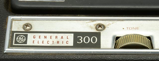 Vintage GE Portable Record Player