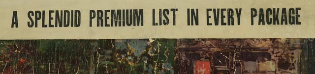 McLaughlin's XXXX Coffee Advertising Poster Circa 1895